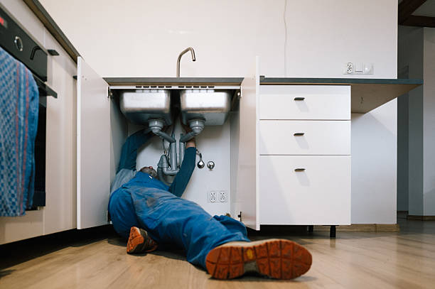 Professional Drain Cleaning technician working in Fort Mohave, AZ